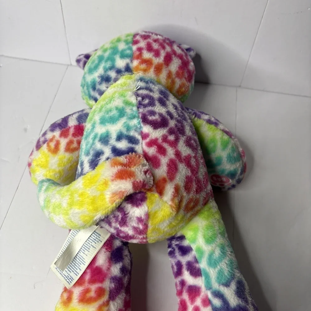 Build A Bear Workshop Rainbow Leopard Cat Kitty 17